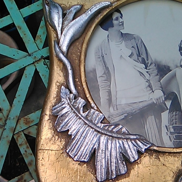 Gold and Silver photo frame - Picture 7 of 8